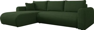 Produktbild von MIRJAN24 Ecksofa Eliwo Cord, Polsterecke, L-Form Sofa, Polstergarnitur, Eckcouch vom Hersteller (Farbe: Poso 14)