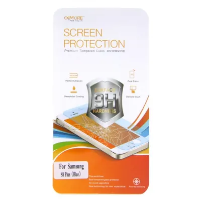 Produktbild von OKMORE 9H Schutzglas für Samsung S8 Plus blau