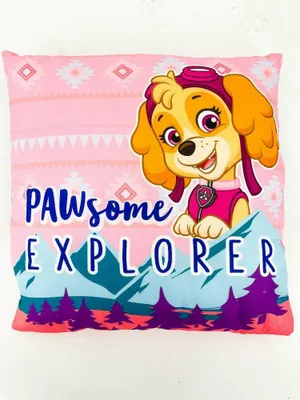 Zdjęcie produktu dla Poduszka Paw Patrol Poduszka welurowa Idealna jako poduszka dekoracyjna