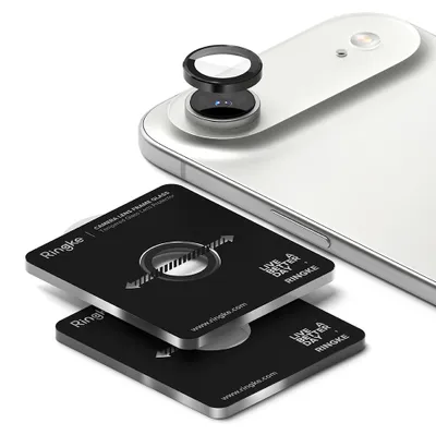 Obrázok produktu pre Ringke - Camera Lens Frame Glass ochrana objektívu pre iPhone 17 Air – čierna