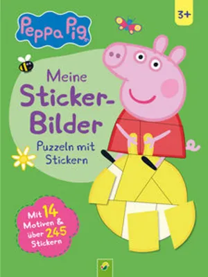 Obrázok produktu pre Peppa Pig Meine Sticker-Bilder. Puzzeln mit Stickern
