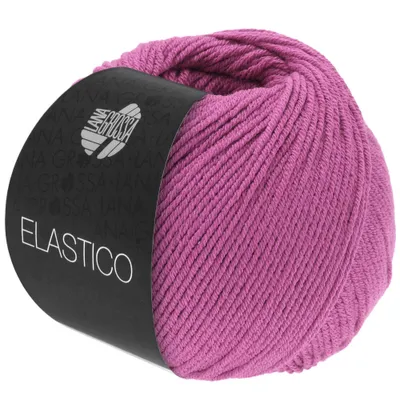 Produktbild von Lana Grossa ELASTICO 50 g Baumwoll-Klassiker mit leichtem Stretch-Anteil 160 m Farbe 163 - Fuchsia