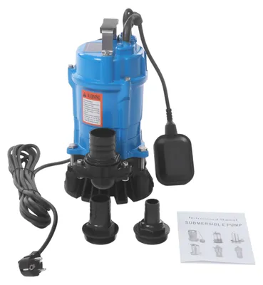 Immagine prodotto di Pompa sommergibile per acque reflue - Potenza: 550W - Giri al minuto: 2850 - Portata: 16 m³/ora