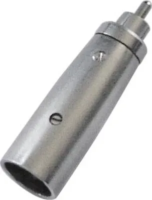 Produktbild von Adapter XLR auf Cinch, XLR-Stecker, Cinch-Stecker