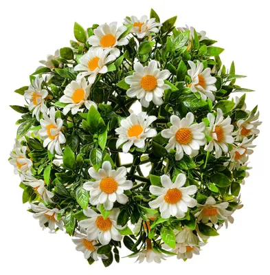 Immagine prodotto di Palla di bosso Clayre & Eef Ø 17 cm Bianco Verde Plastica
