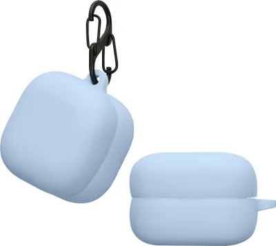 Produktbild von kwmobile Hülle kompatibel mit Sony LinkBuds Fit WF-LS910N Hülle - Kopfhörer Case - TPU Silikon Cover - Schutzhülle in Hellblau