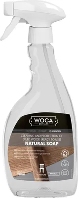 Produktbild von Woca Sprühseife (Holzbodenseife) für geölte und geseifte Holzböden natur 0,75 L