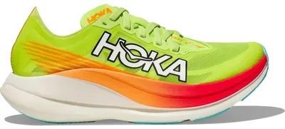 Productafbeelding van Hoka U Rocket X 2 - kleur: lichtgroen / zonnevlam, maat: 8