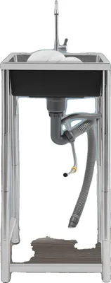 Produktbild von Utility Sink, Edelstahl, Freistehend, Einzelbecken