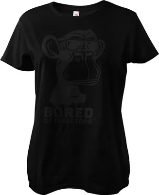 Produktbild von BOD Logo Black On Black Girly Tee - X-Large - Black