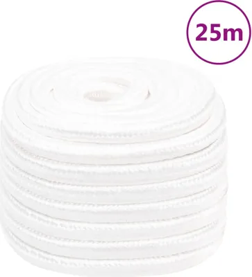 Produktbild von The Living Store Bootsseil Weiß 20 mm 25 m Polypropylen