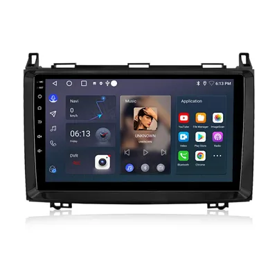 Immagine prodotto di Autoradio Android 9'' 64GB per Mercedes Classe B W245 (2005-2011) V W639 (2003-2014) con CarPlay e Android Auto Navigazione e Bluetooth