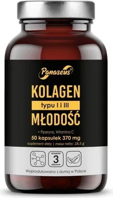 Zdjęcie produktu dla Panaseus kolagen młodość 50 kaps. BI8070