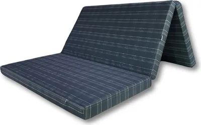 Produktbild von Klappmatratze Gästematratze im VW GTD Muster – Größe XL 120x195x8cm
