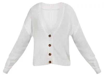 Immagine prodotto di CALEY Cardigan da donna - Bianco, XL/XXL
