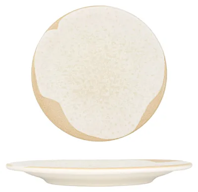 Productafbeelding van Kütahya Porselein Dessertbord - Zandwind - Porselein - 17 cm