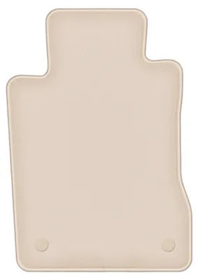 Produktbild von DURBAN Beige Velours-Fahrerfußmatte für Mercedes CLS C219 Limousine (2004-2010)