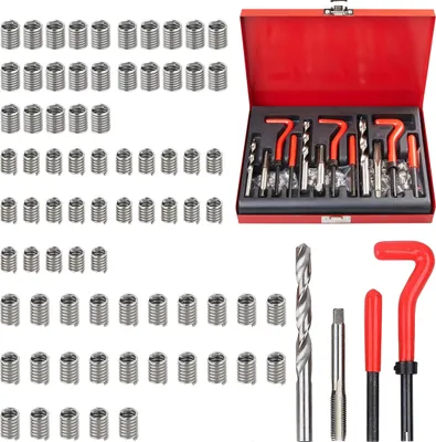 Immagine prodotto di Kraft&Dele KD10591 Kit di riparazione della filettatura 88 pezzi
