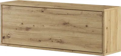 Produktbild von MEBLINI Hängeschrank für Horizontal Schrankbett Bed Concept - Wandschrank mit Regalen und Teleskopen - Wandregal - BC-29 - Artisan Eiche