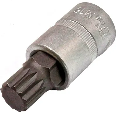 Immagine prodotto di Chiave a bussola XZN M16, filettatura interna multidente, bussole 1/2'' maschio e femmina profilo multirighe