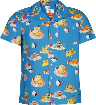 Produktbild von Pokémon Kurzarmhemd Herren Summer multicolor XXL