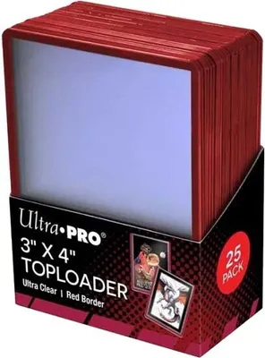 Image de UP Topload 3 x 4' (rouge/rouge) (25 ct.)