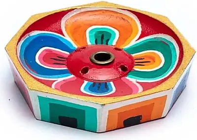 Immagine prodotto di Porta bastoncini d'incenso in legno di loto piccolo -- 6 cm