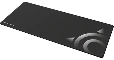 Image de Tapis de souris XL, NOVA GAMING Apollon, Noir, Surface Lisse, Base Antidérapante