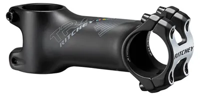 Image de Potence Ritchey WCS TRAIL, 80 mm, couleur noire, diamètre de serrage du guidon : 31,8 mm, diamètre de serrage de la fourche : 28,6 mm.
