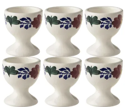 Productafbeelding van Boerenbont eierbekers, set van 6 stuks