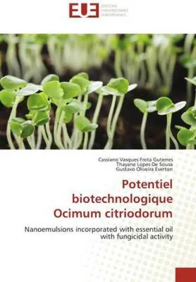 Produktbild von Potentiel biotechnologique Ocimum citriodorum