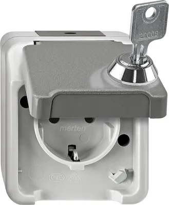 Produktbild von Merten SCHUKO-Steckdose MEG2417-8029