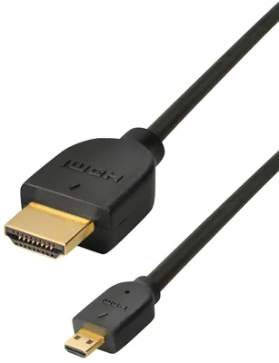 Produktbild von High Speed hdmi™-Kabel mit Ethernet hdmi-Stecker Typ a - hdmi-Stecker Typ d, 1,0 m