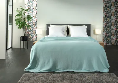 Productafbeelding van ICA Beddengoed, dekbedovertrek, 180x260 cm, kleur: blauw