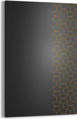 Produktbild von DEQORI Kreidetafel 40x60 cm 'Geometrisches Netz' Tafel Wandtafel Schreibtafel