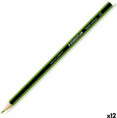 Immagine prodotto di 12 matite colorate Noris 185-5, verde      100% PEFC