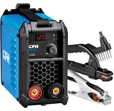 Produktbild von CFH Inverterschweißgerät 120 A ISG 882 - MMA-Schweißgerät mit Hot Start, Anti St