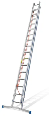 Produktbild von Mauderer Bavaria Seilzugleiter 960 mit Klapptraverse 2x14 Dreikantsprossen