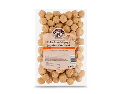 Obrázek produktu pro Pohankové křupky - v jogurtu skořicové 80 g ŠMAJSTRLA