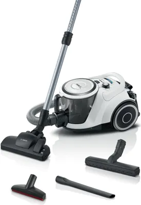 Produktbild von Bosch BGC41XALL Serie 6 Beutelloser Staubsauger, Farbe:Weiß