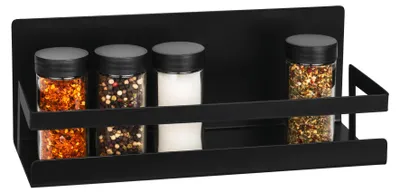 Obrázek produktu pro WENKO Magnetický stojan na kořenky Ima Black 30 x 12 x 11 cm