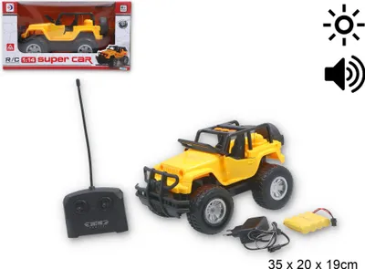 Zdjęcie produktu dla Auto Jeep Sterowane Radiowo 1:14 Akumulator +Baterie | G061013