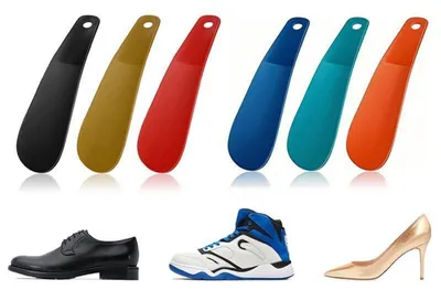 Image de 6 unités de mini cornets à chaussures, 16 cm, pour tous types de chaussures, bottes et chaussures de sport