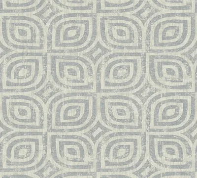 Produktbild von Livingwalls Vliestapete Revival Tapete grau metallic 10,05 m x 0,53 m 327372 32737-2