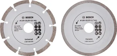 Obrázek produktu pro Bosch 2 607 019 484, 12,5 cm, 1,7 mm, 2 kusů