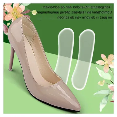 Produktbild von Heel Grips Liner - Transparente Blisterprotektoren mit Gelabsätzen und losen Schuhkissen