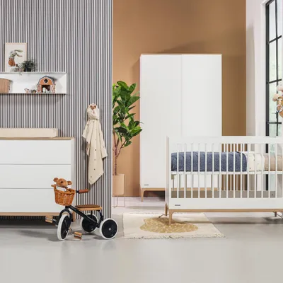 Produktbild von Kidsmill Intense II Kinderbett Mattweiß 60 x 120 cm | Babybetten
