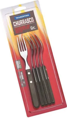 Produktbild von Tramontina GAUCHO Steakgabel, 6 Stück(e), 100 mm
