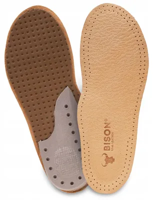 Produktbild von Sulpo Leder Einlegesohlen Fersensporn Größe 35/36