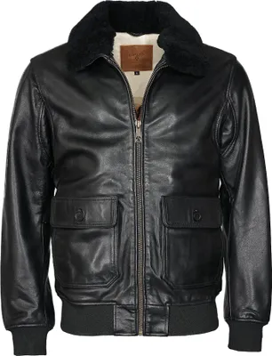 Produktbild von Top Gun Lederjacke TG2023002 Herren black M
